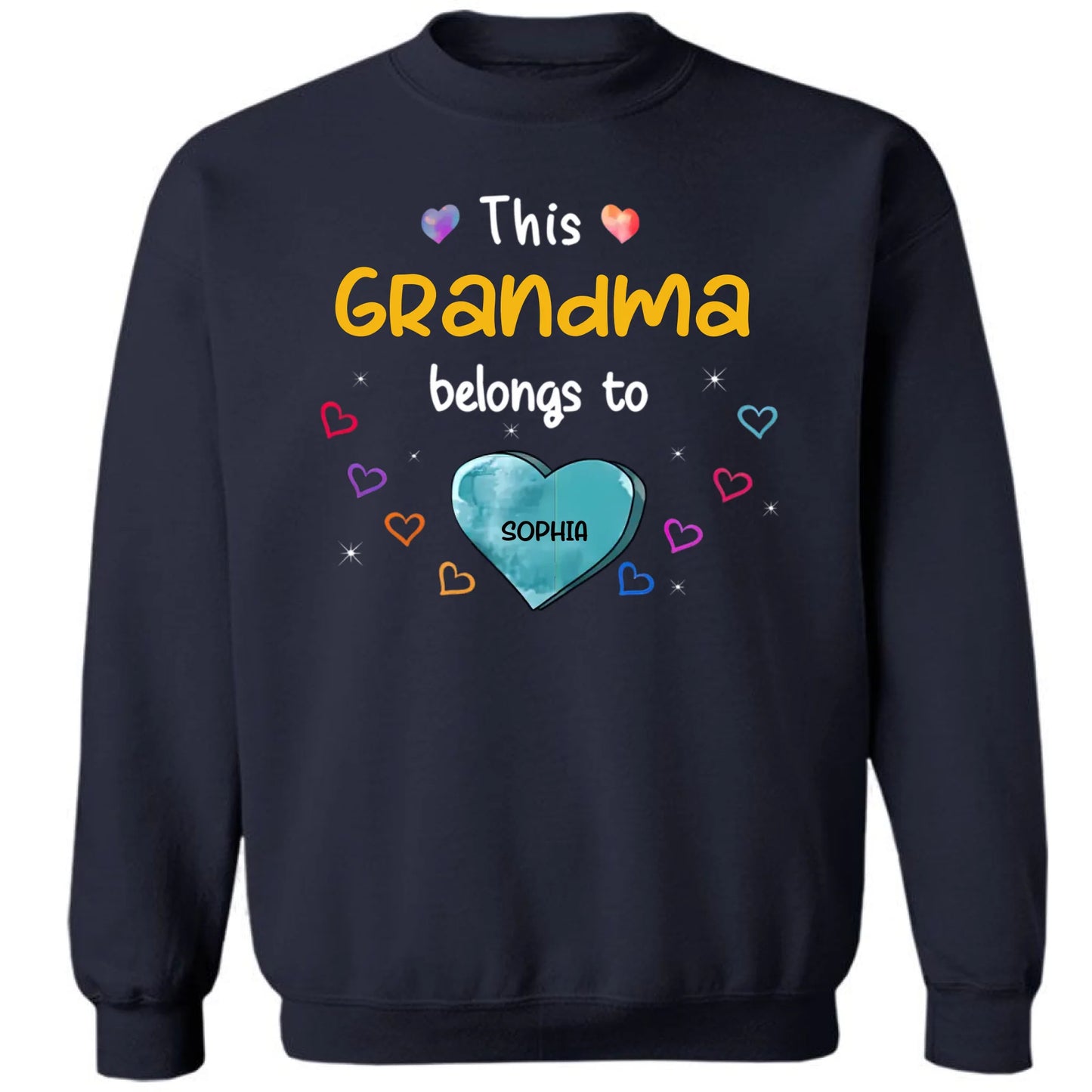 Personalized This Grandma Belongs To Sweet Heart - Mother's Day Gift, Gift For Mom, Grandma