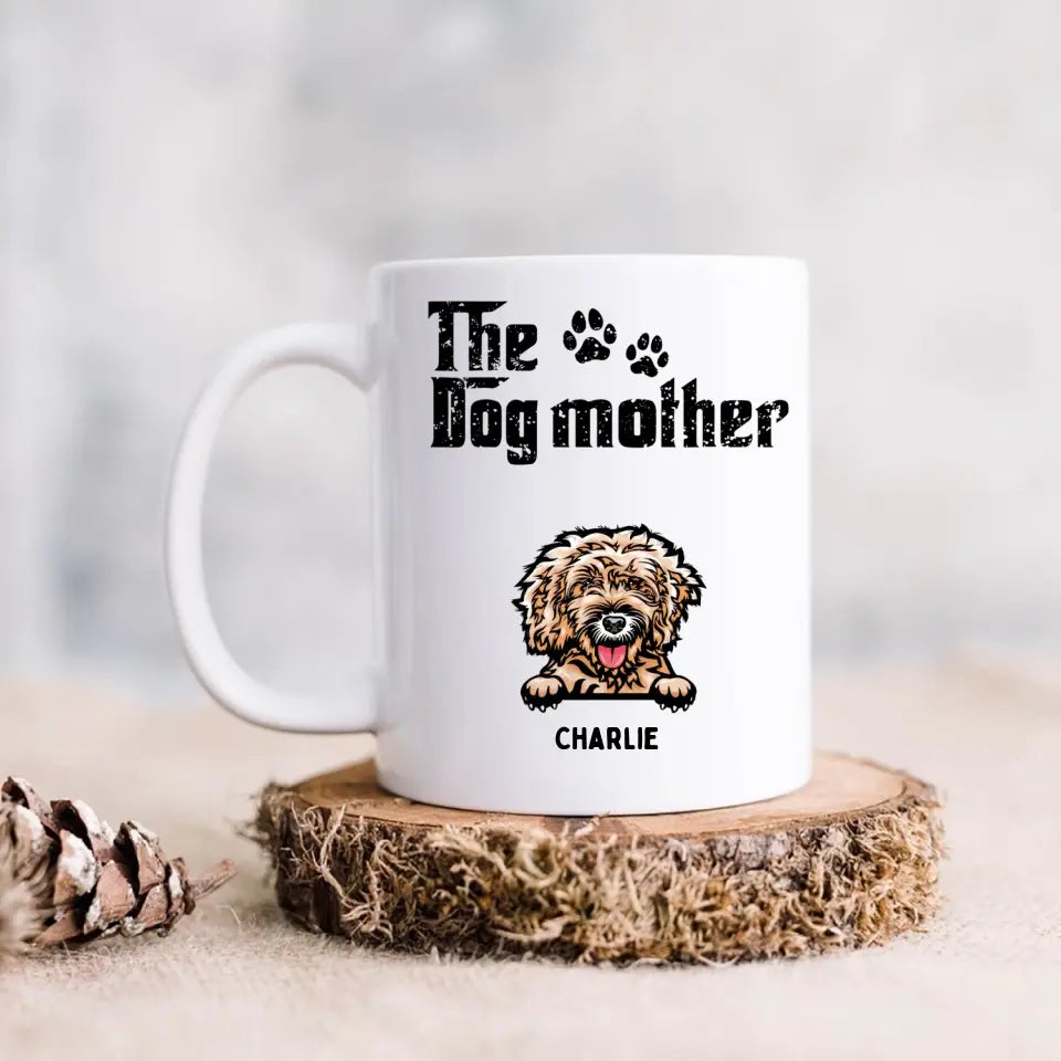 The Dog Father - Personalized Custom Mug - Gifts For Dog Lovers